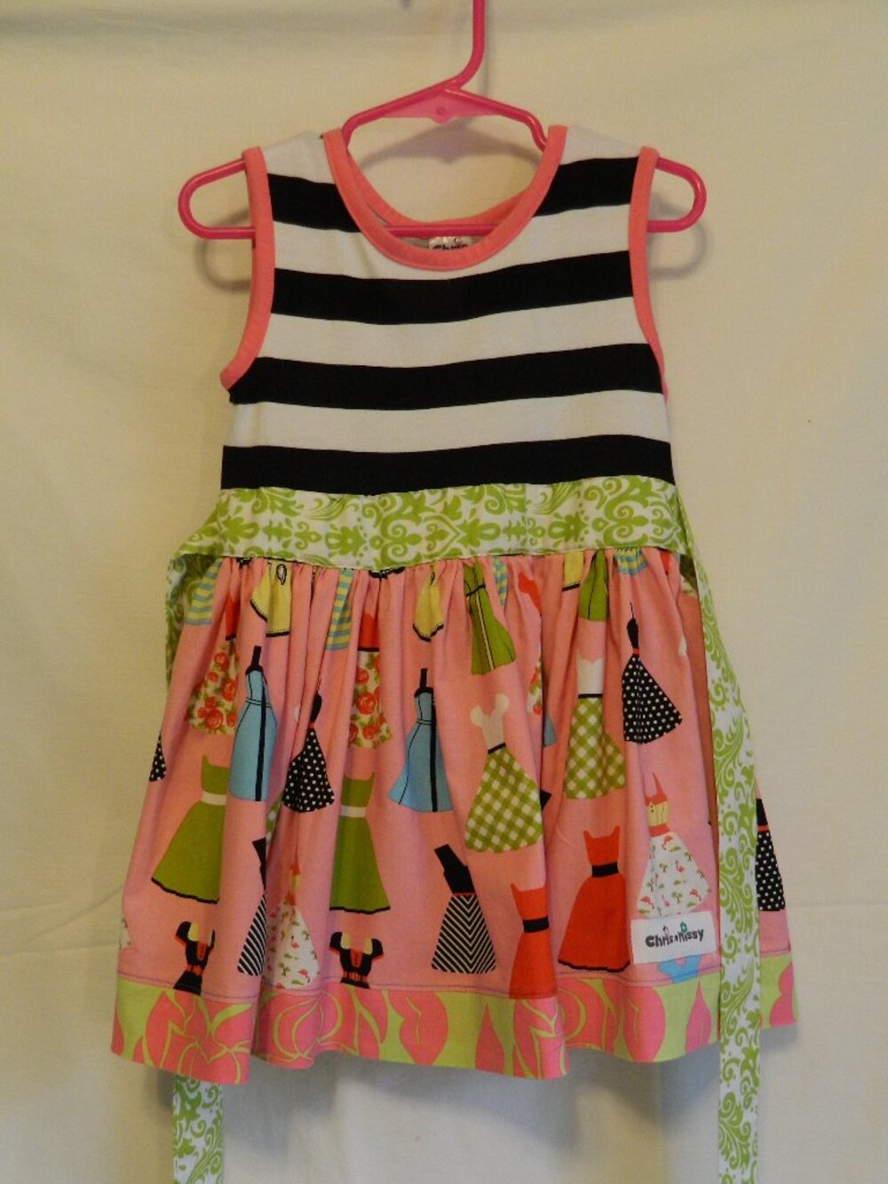 Girls size 3 Dress Vintage Sundress Theme Chris n Missy